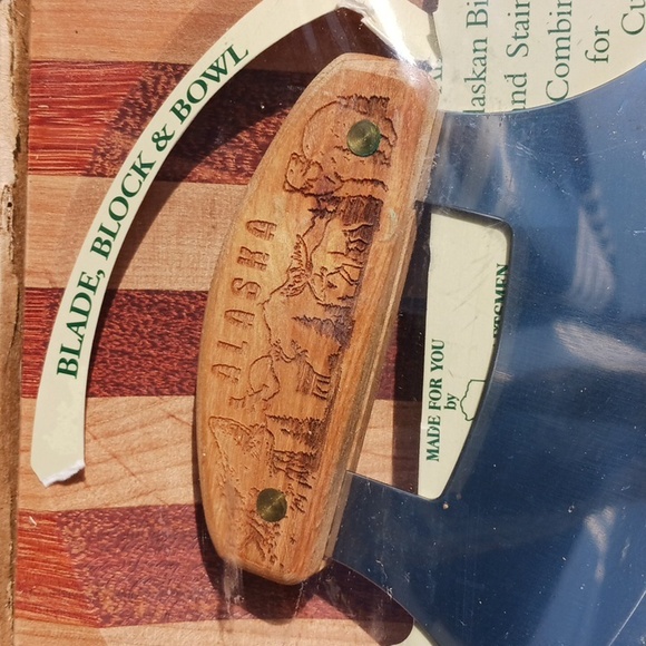 Chopping Bowl with Knife - Picture 2 of 4